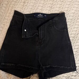 Hollister Women's Dark Denim Jean Shorts